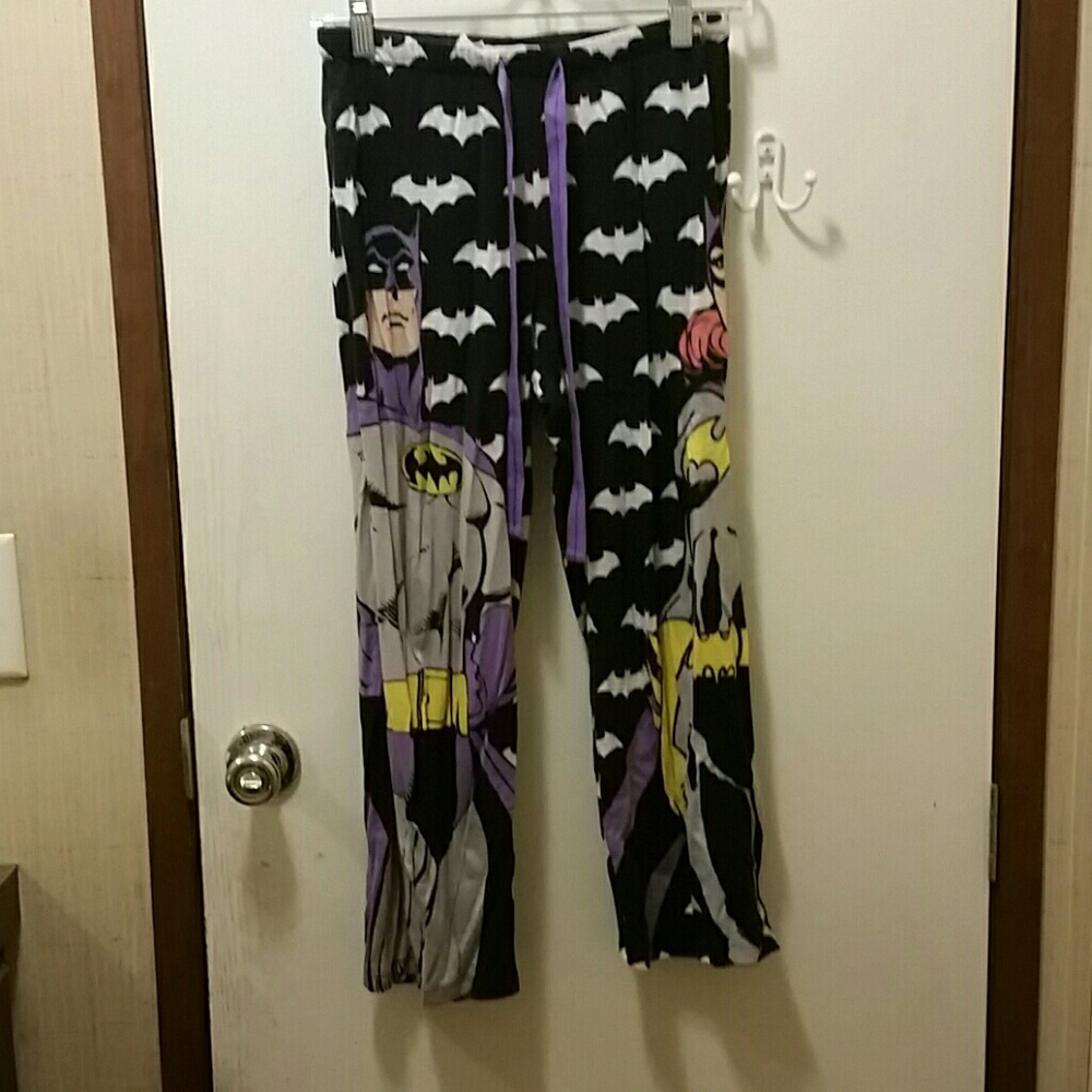 Batman Batwoman pajama pants